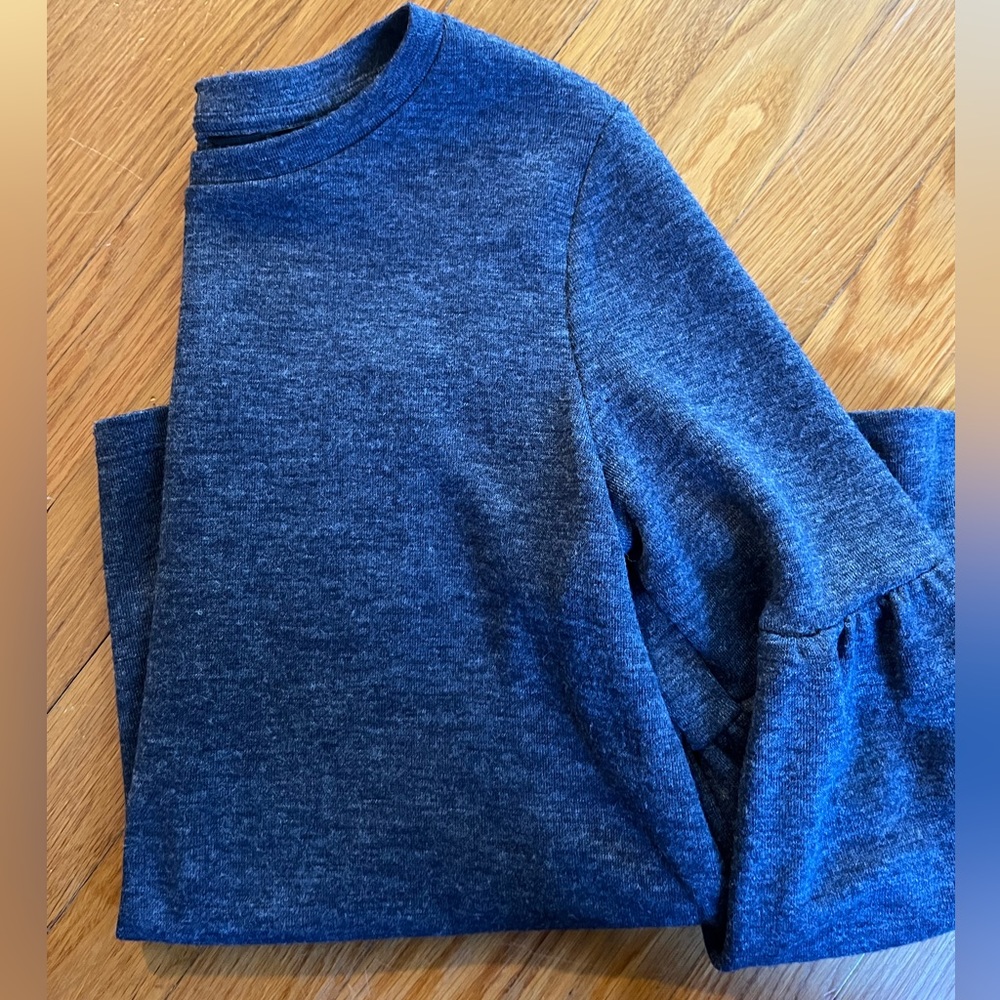Lucky Brand navy long sleeve top
